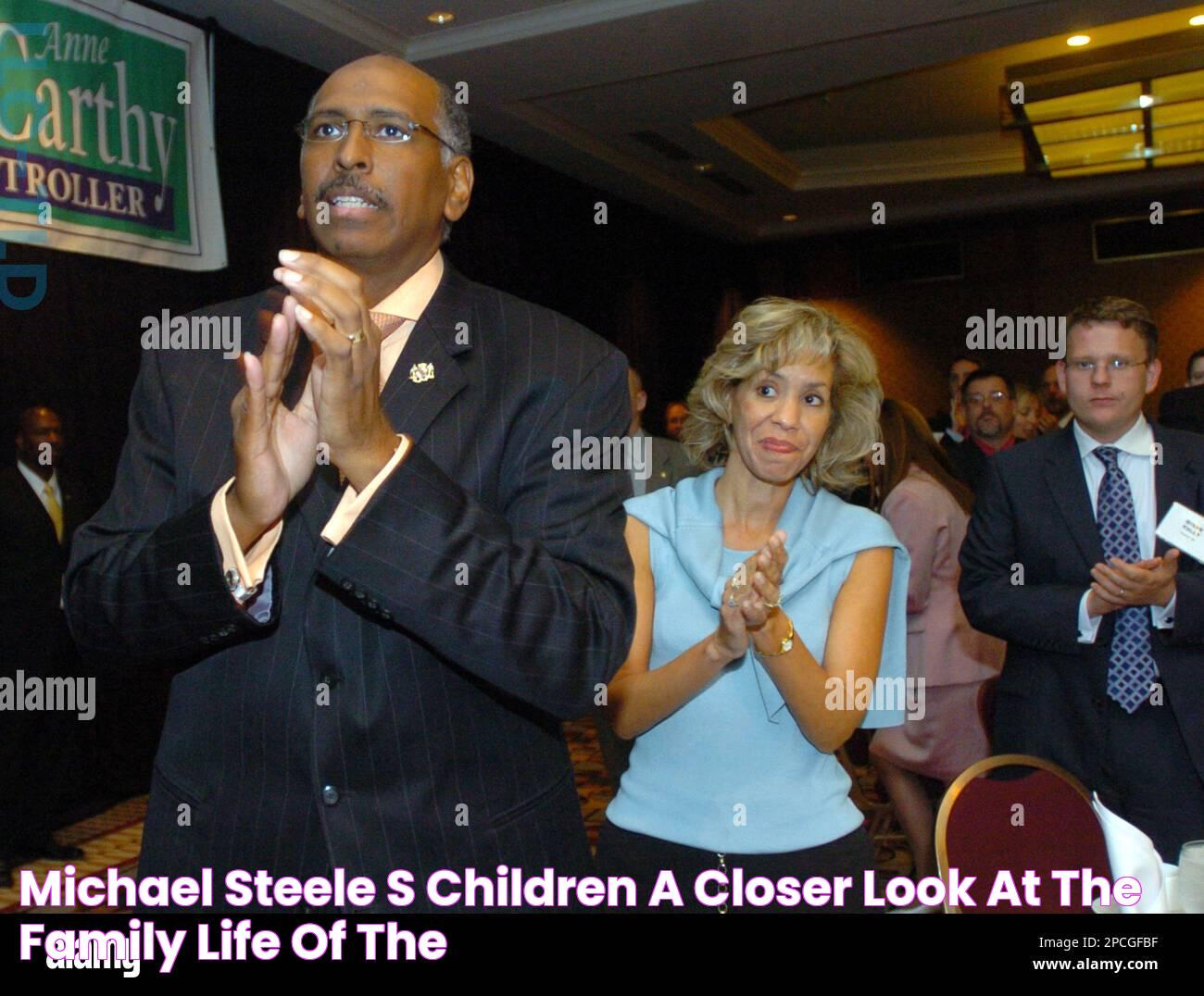 Michael Steele's Children A Closer Look At The Family Life Of The