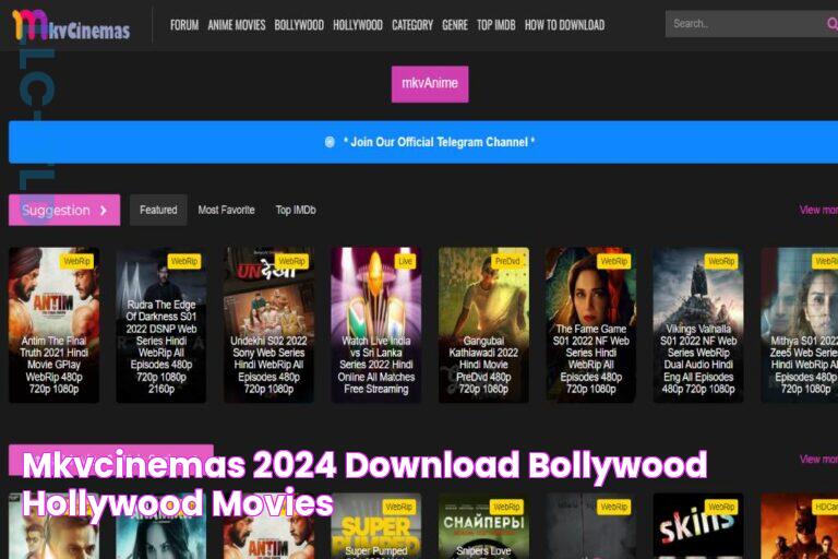 Mkvcinemas 2024 Download Bollywood, Hollywood Movies