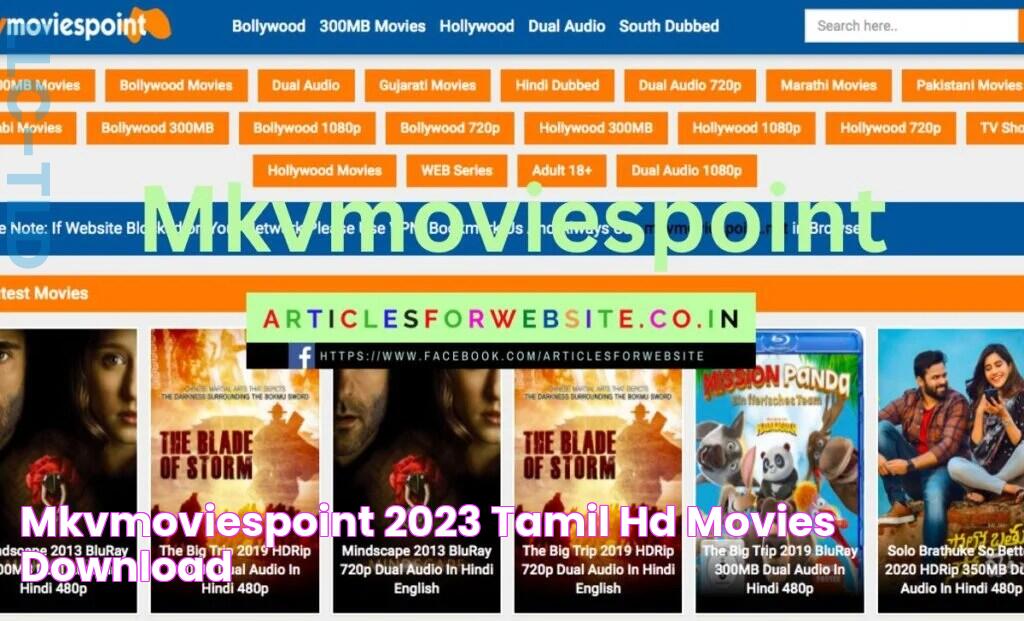 Discover The Ultimate Movie Hub: Mkvmoviespoint.com