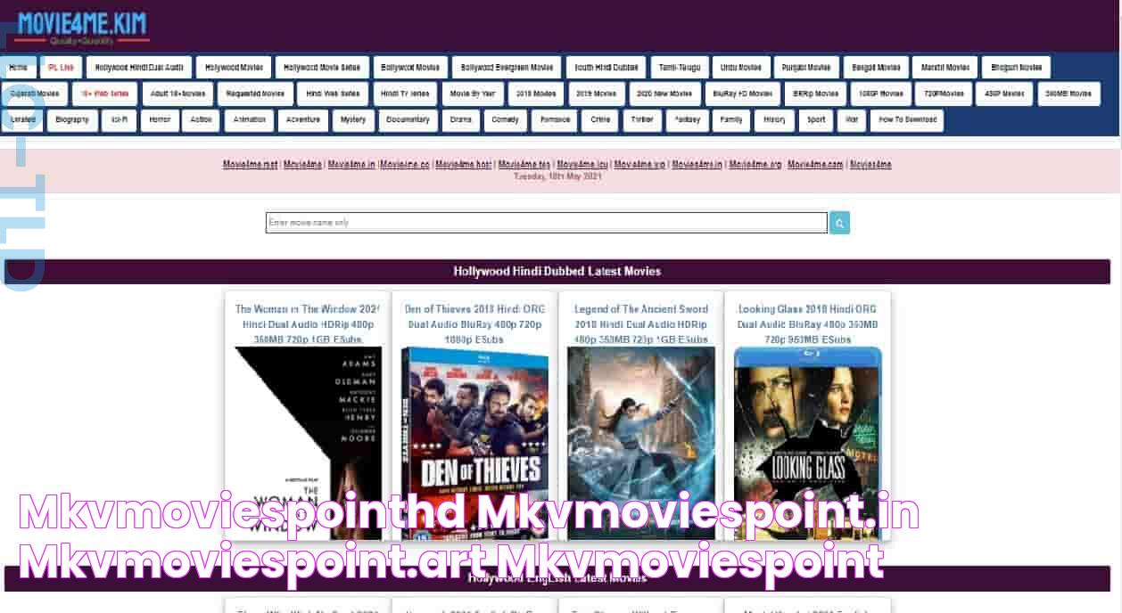 MkvmoviespointHd, Mkvmoviespoint.in, Mkvmoviespoint.art, Mkvmoviespoint