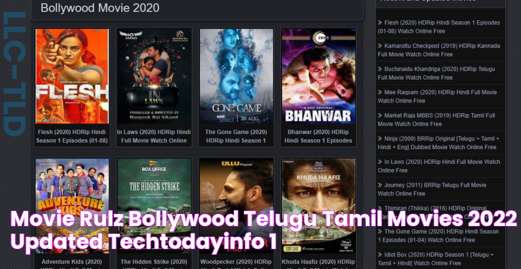 Movie rulz Bollywood,Telugu,Tamil movies [2022 updated] techtodayinfo