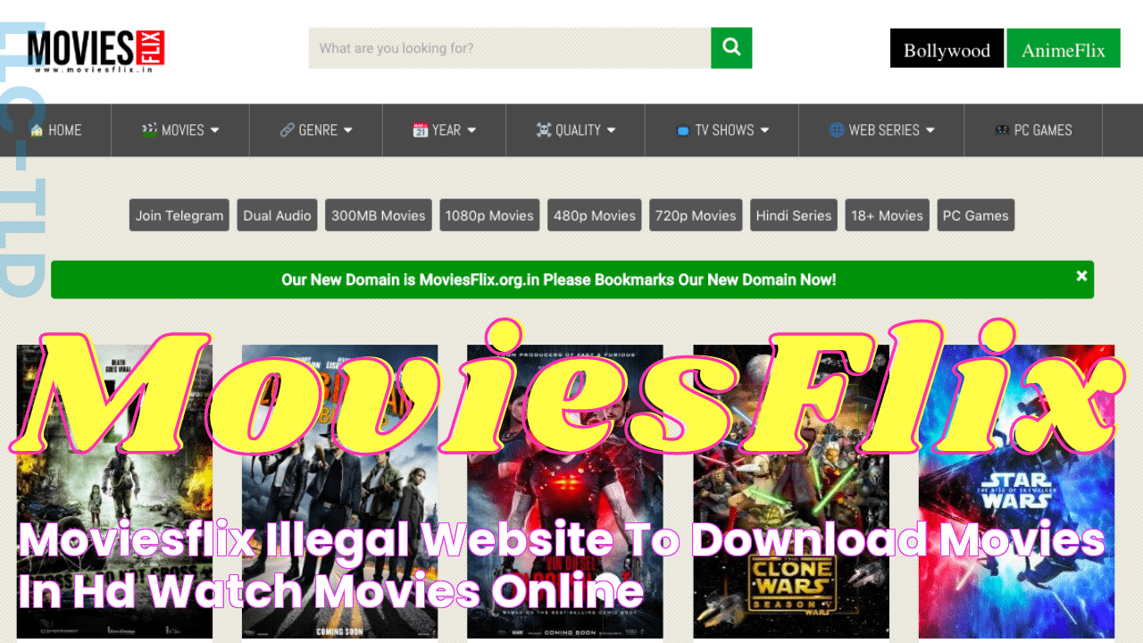 MoviesFlix Illegal Website To Download Movies In HD Watch Movies Online