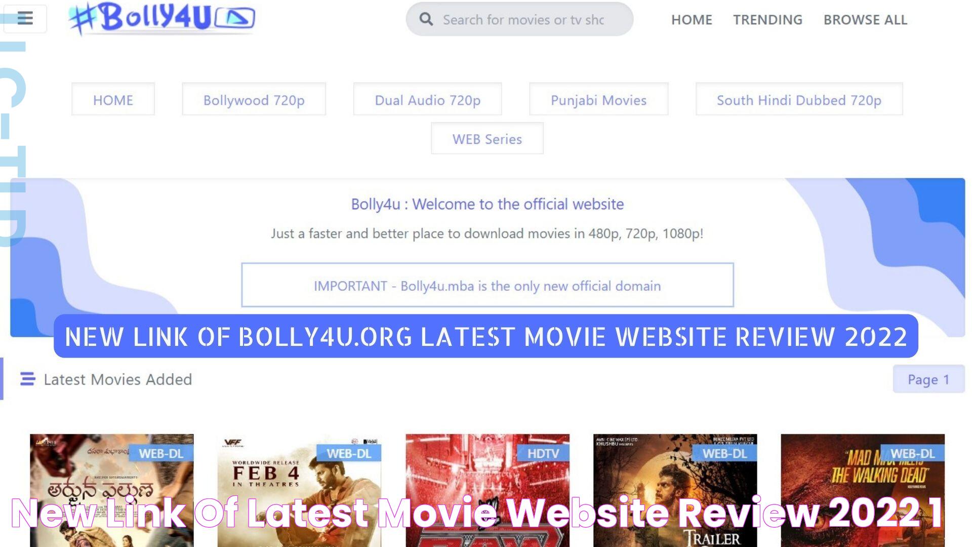 Free Online Movies At Bolly4u | Unlimited Bollywood Movies