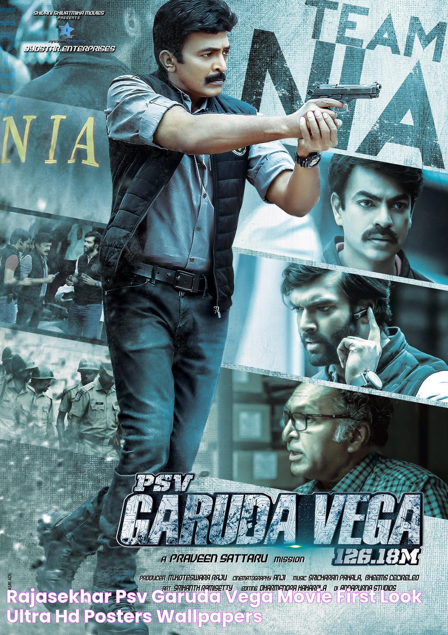 Rajasekhar PSV Garuda Vega Movie First Look ULTRA HD Posters WallPapers