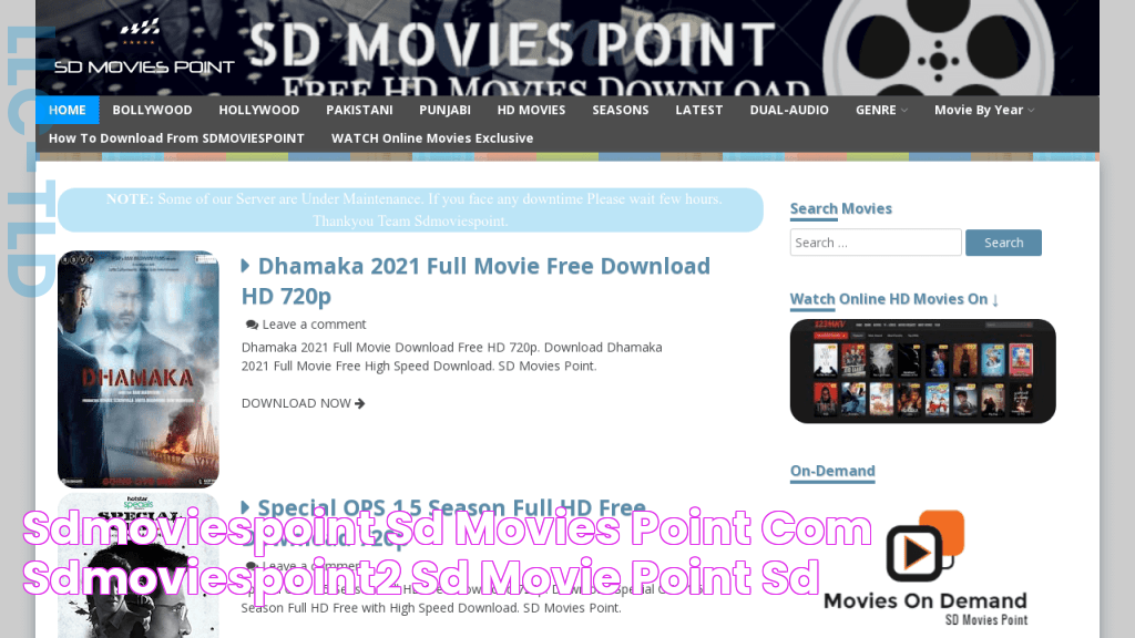 SDmoviespoint Sd movies point com, SDmoviespoint2, SD movie point, Sd