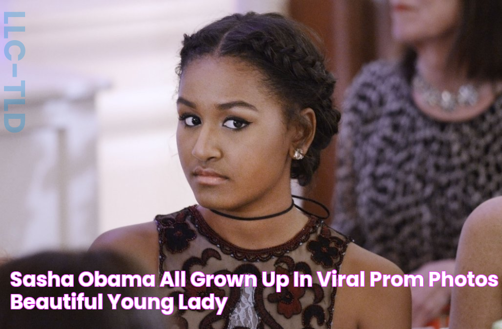 Sasha Obama 'all grown up' in viral prom photos 'Beautiful young lady