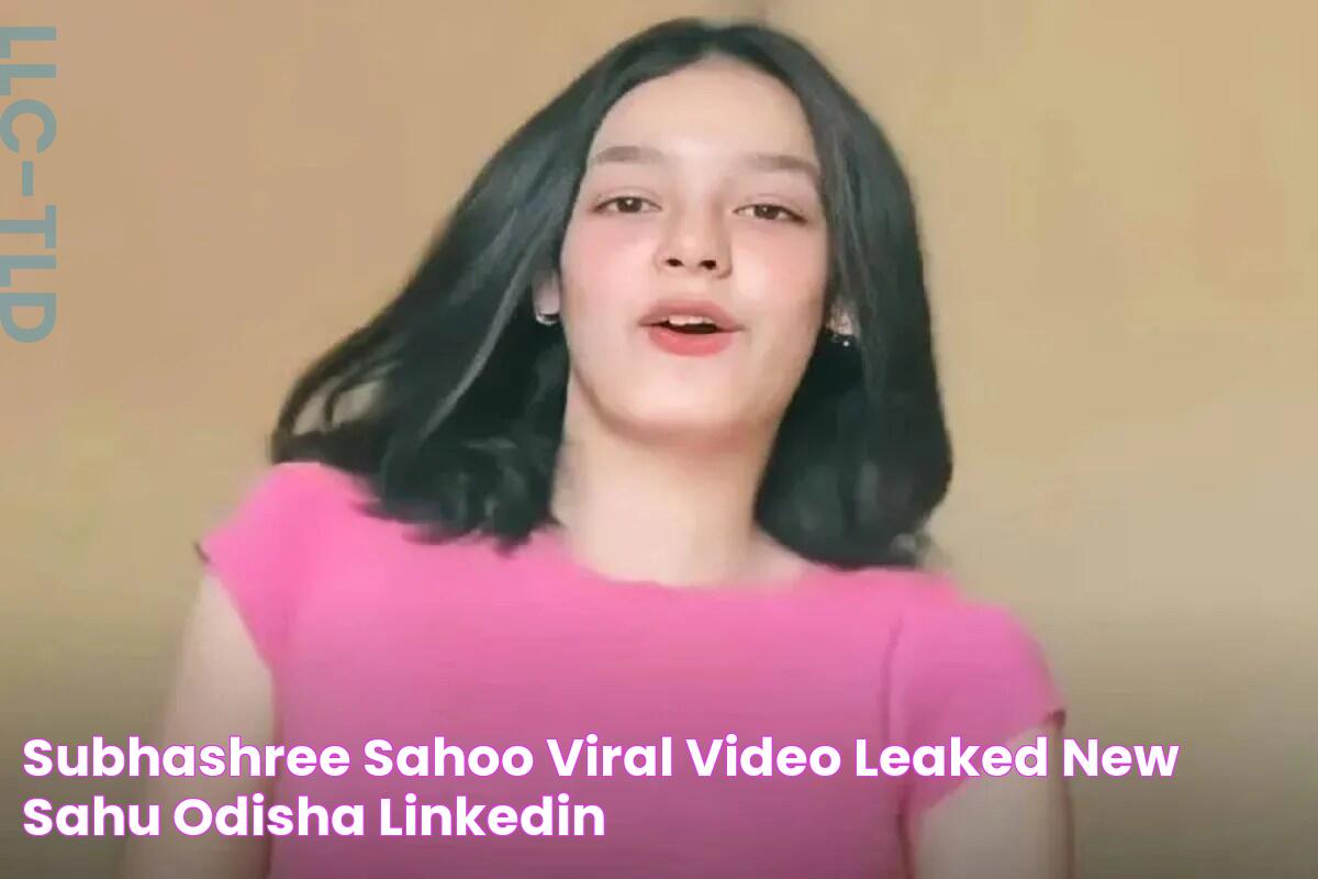 Subhashree Sahoo Viral Video Leaked New Sahu Odisha Linkedin