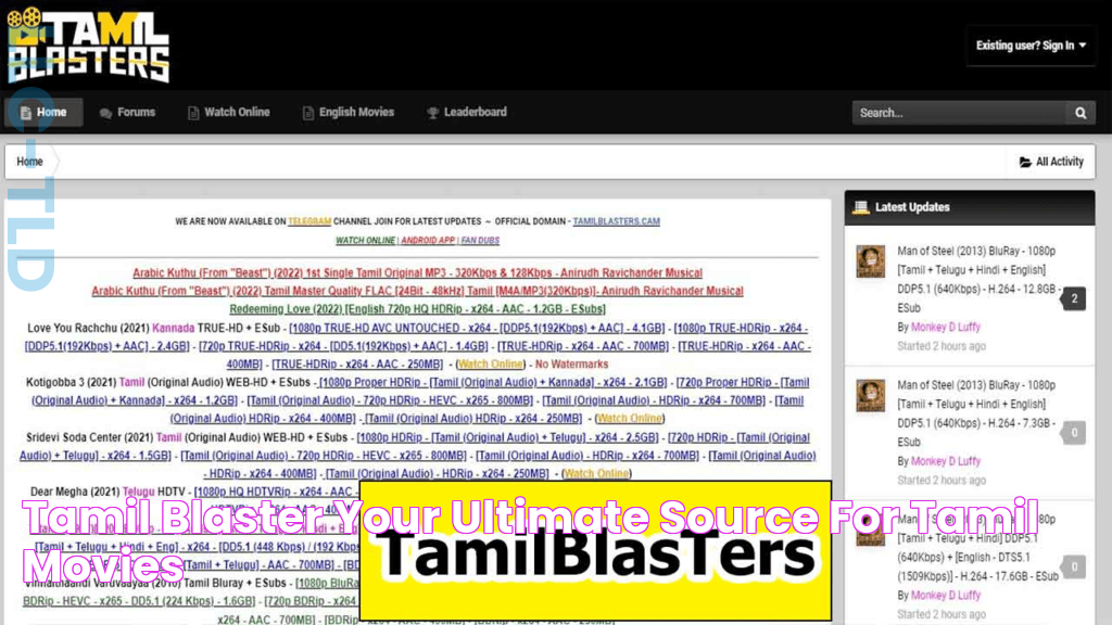 The Ultimate Guide To Tamil Blaster: Unlocking Hidden Content