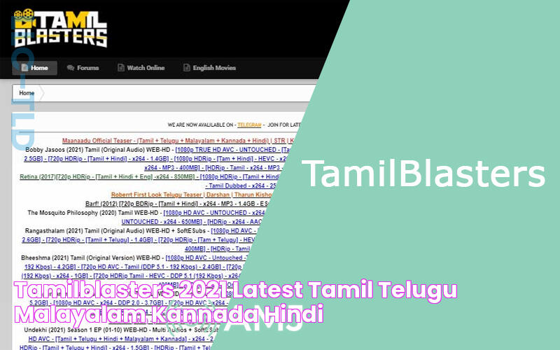 Discover Tamil Blasters: Your Ultimate Destination For Movie And TV Entertainment