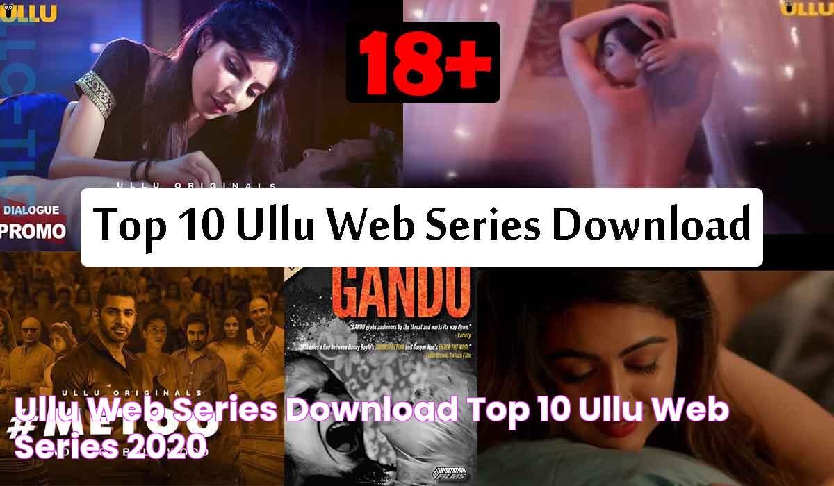 Ullu Web Series Download Top 10 Ullu web series 2020