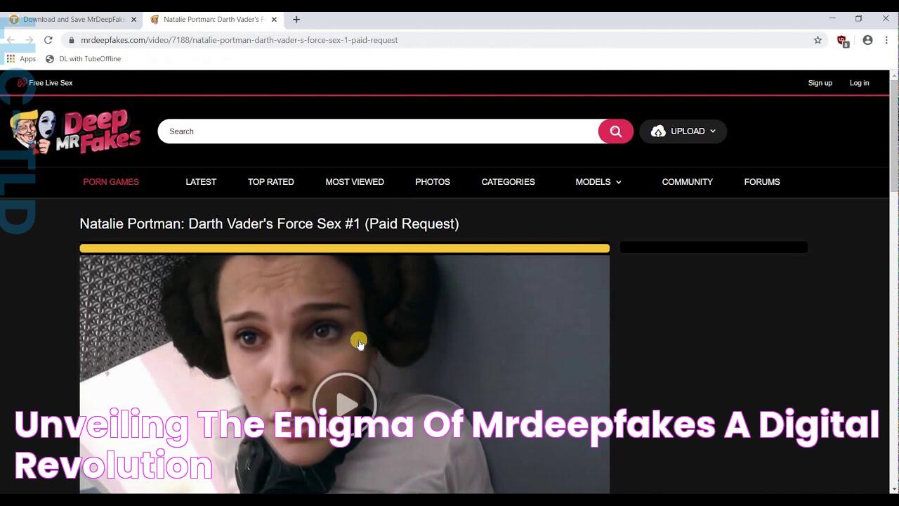 Unveiling The Enigma Of MrDeepFakes A Digital Revolution