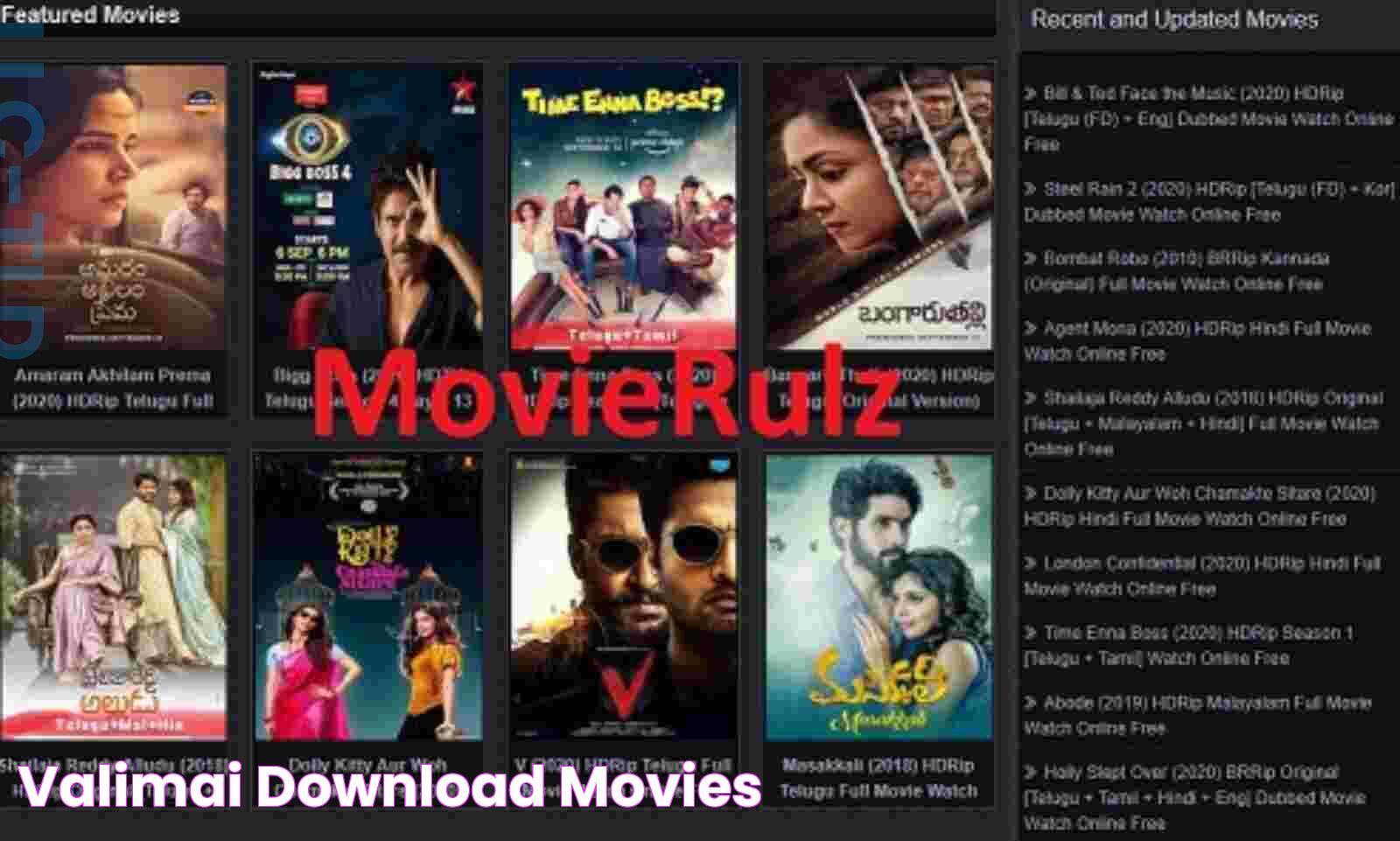 Latest Movies: Movierulz Page 3