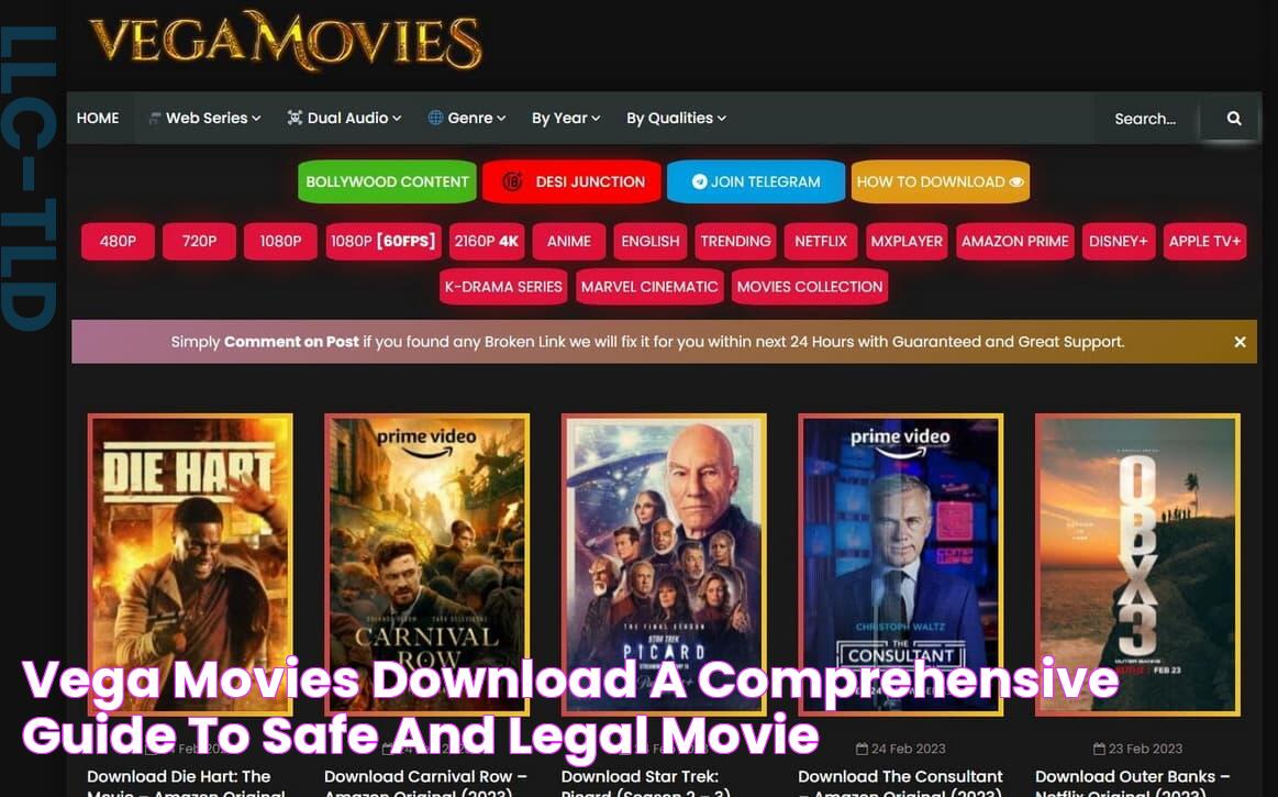 Vega Movies Download A Comprehensive Guide To Safe And Legal Movie