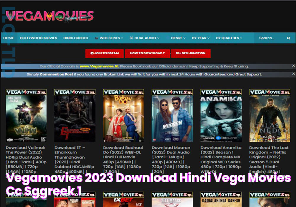 Discover Official Vegamovies: Your Ultimate Movie Destination