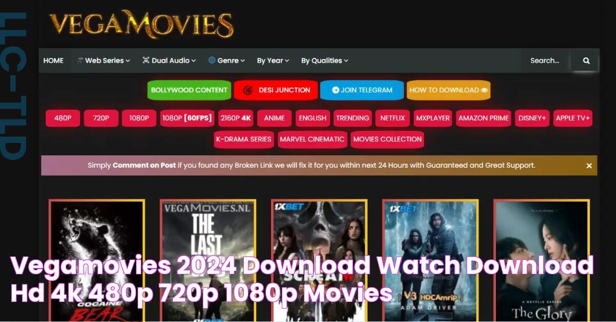 Vegamovies 2024 Download & Watch Download HD 4K 480p 720p 1080p Movies