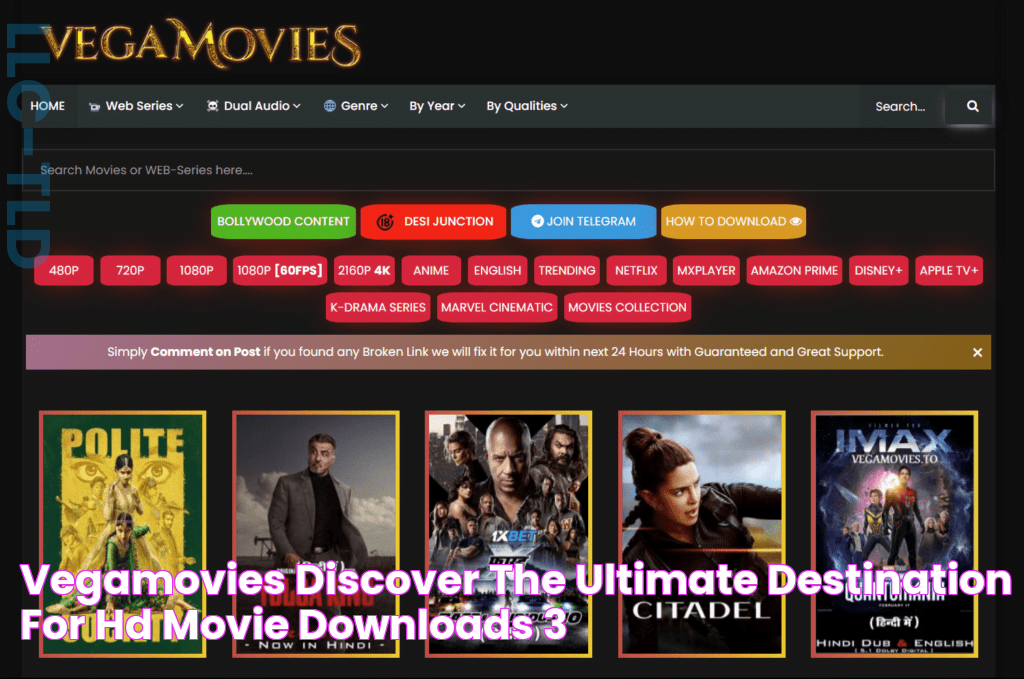 Vegamovies Discover the Ultimate Destination for HD Movie Downloads