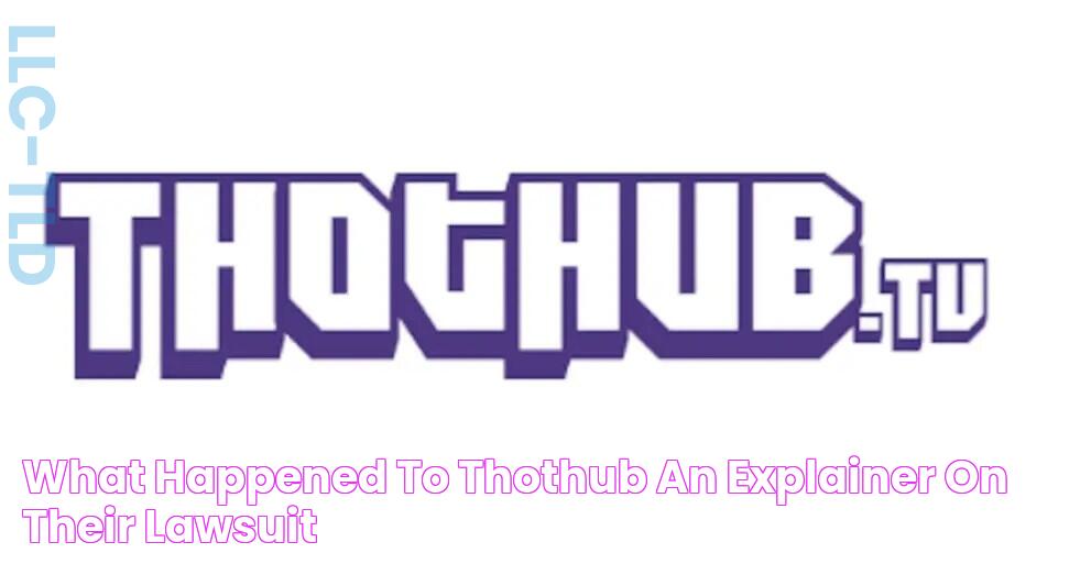 What Happened to Thothub? An Explainer on Their Lawsuit