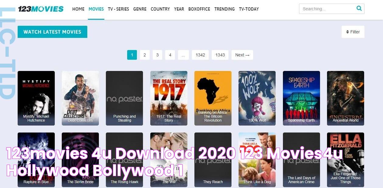 123movies 4u Download 2020 123 movies4u hollywood Bollywood