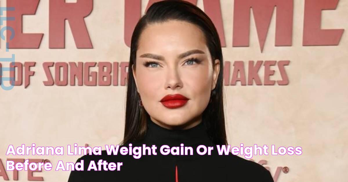 Adriana Lima Weight Gain Or Weight Loss Before And After