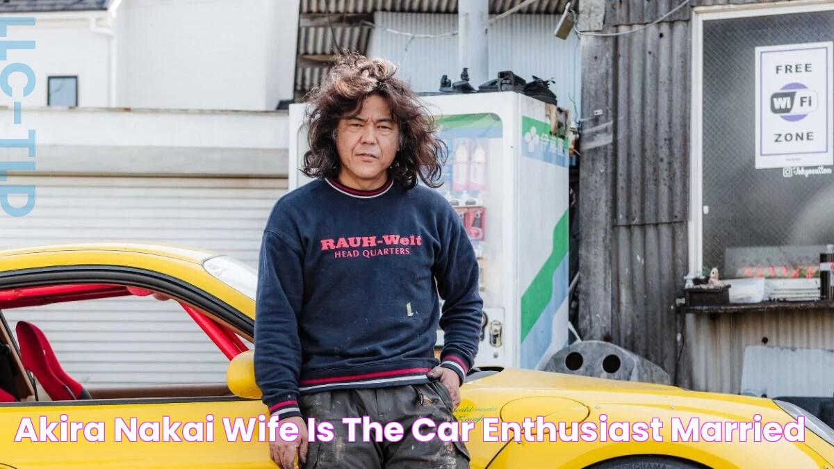 Akira Nakai Wife Is The Car Enthusiast Married