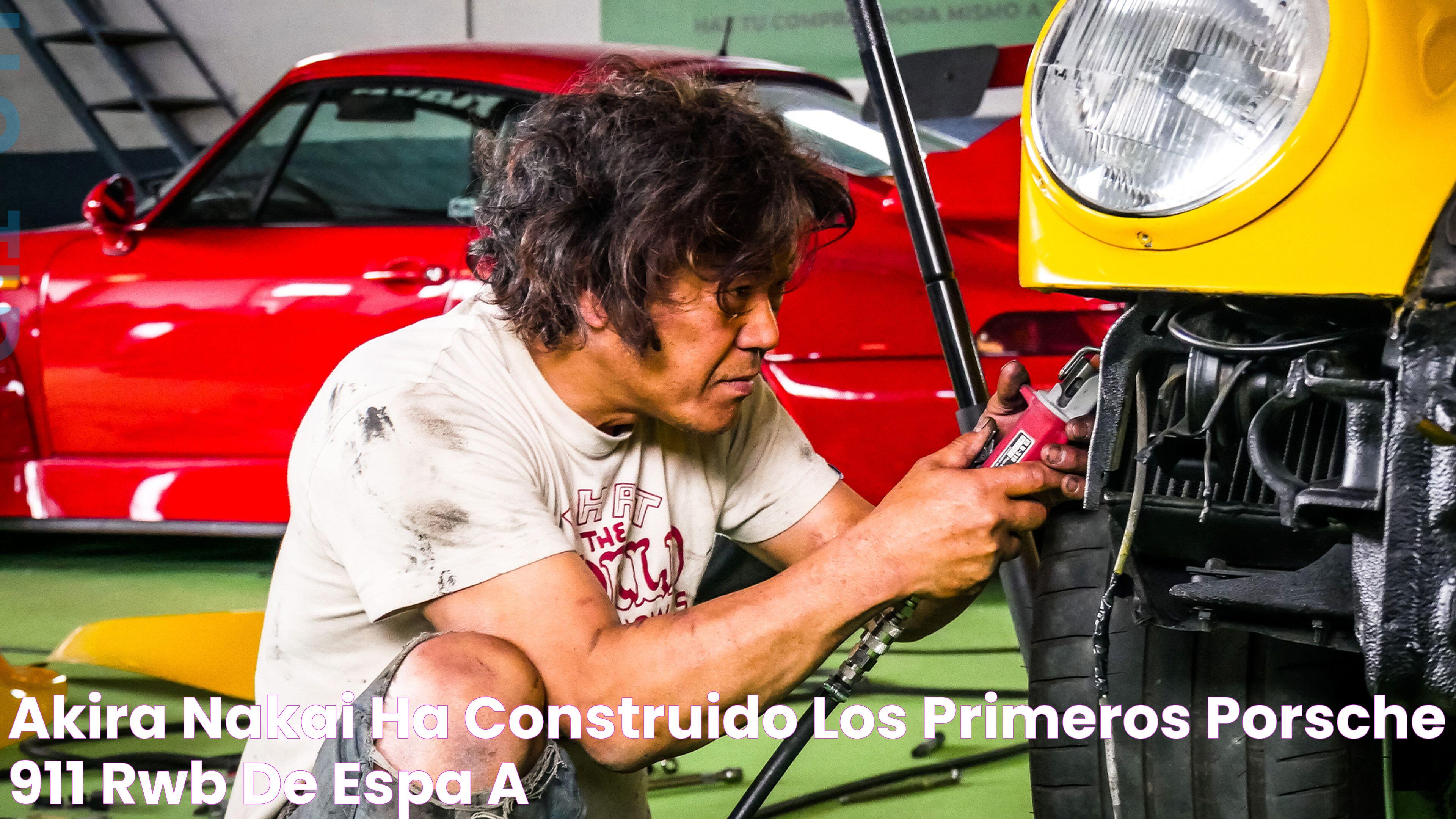 Akira Nakai ha construido los primeros Porsche 911 RWB de España