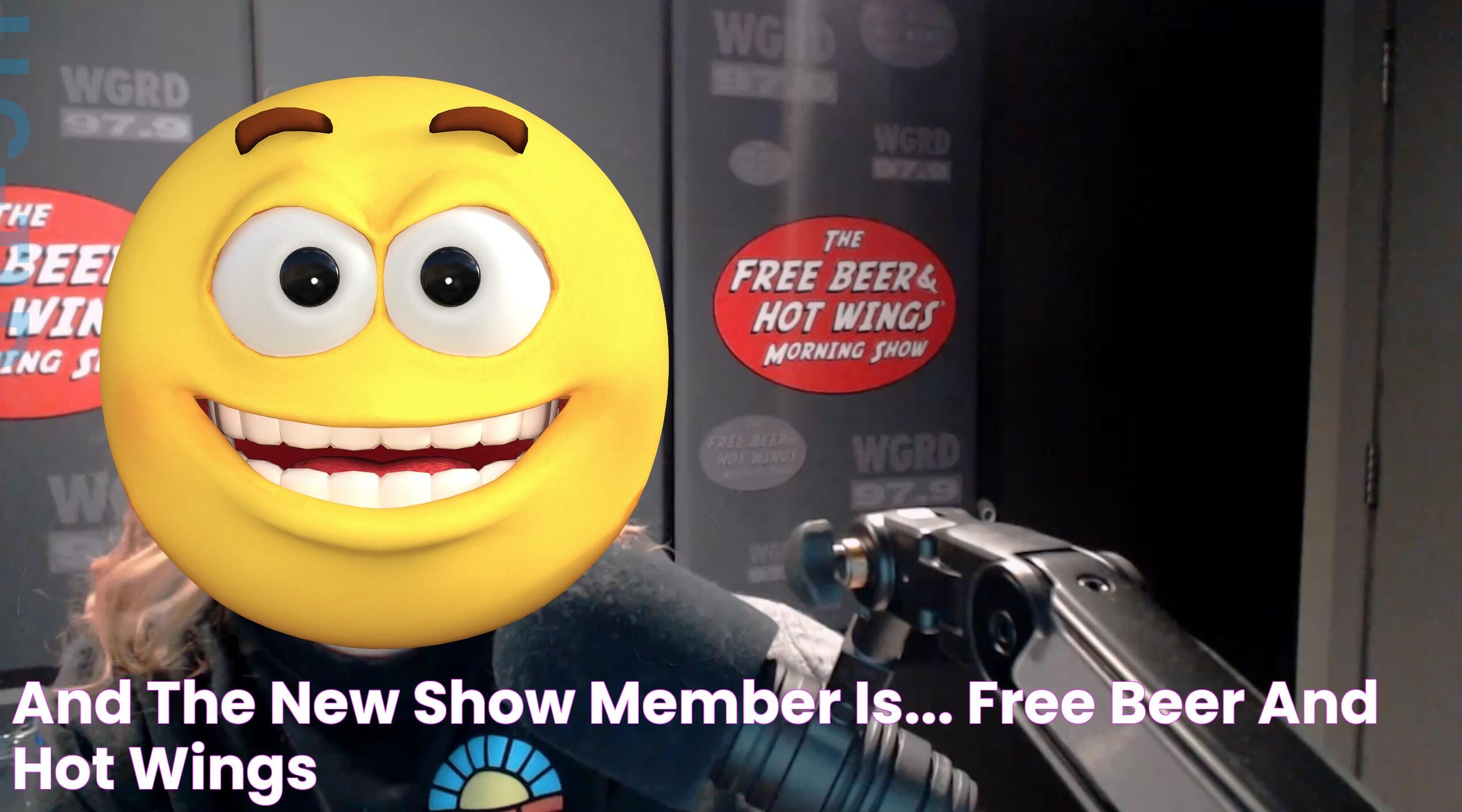 And The New Show Member Is... Free Beer and Hot Wings