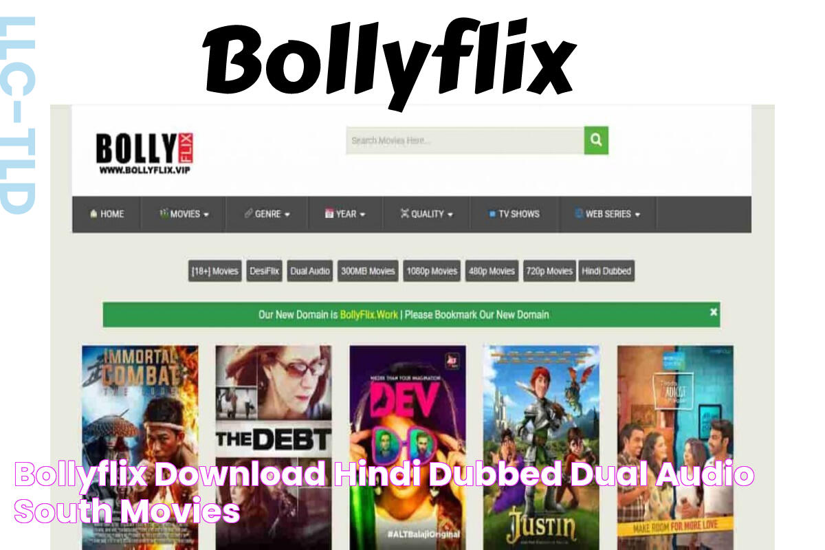 BollyFlix Download Hindi Dubbed Dual Audio South Movies