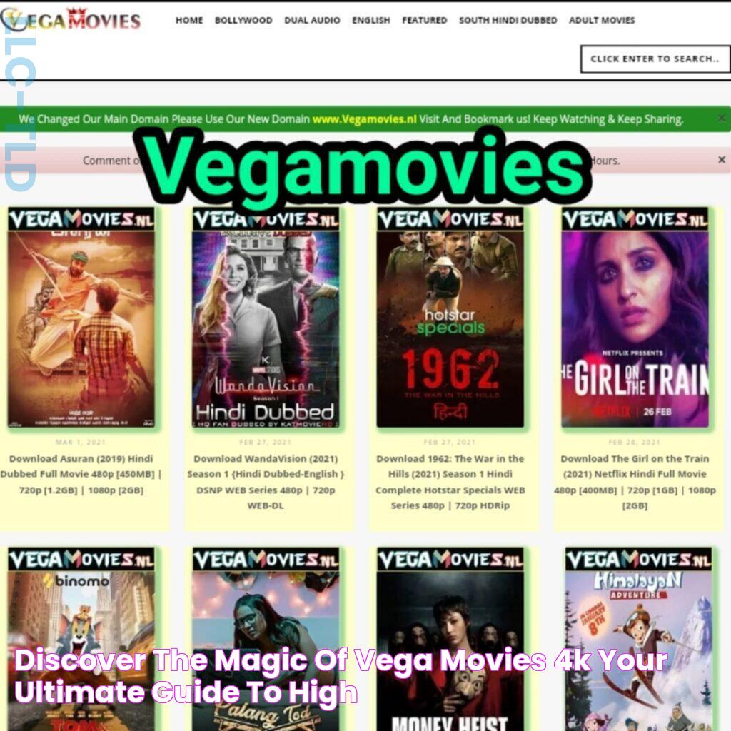 Discover The Magic Of Vega Movies 4K Your Ultimate Guide To High