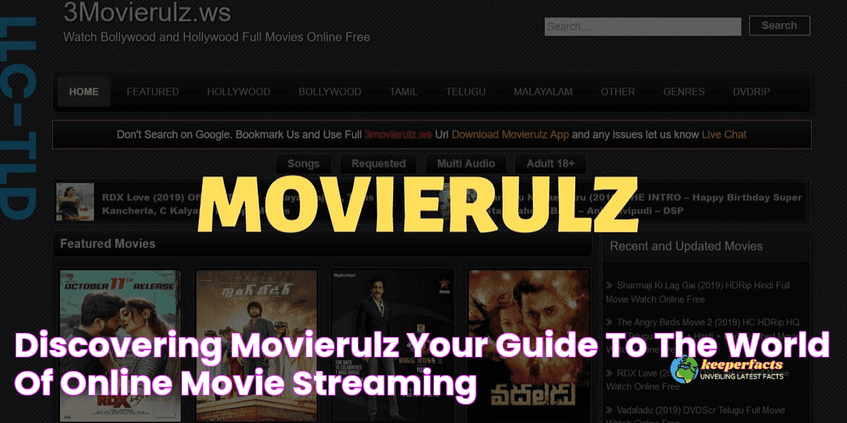 Discovering Movierulz Your Guide To The World Of Online Movie Streaming