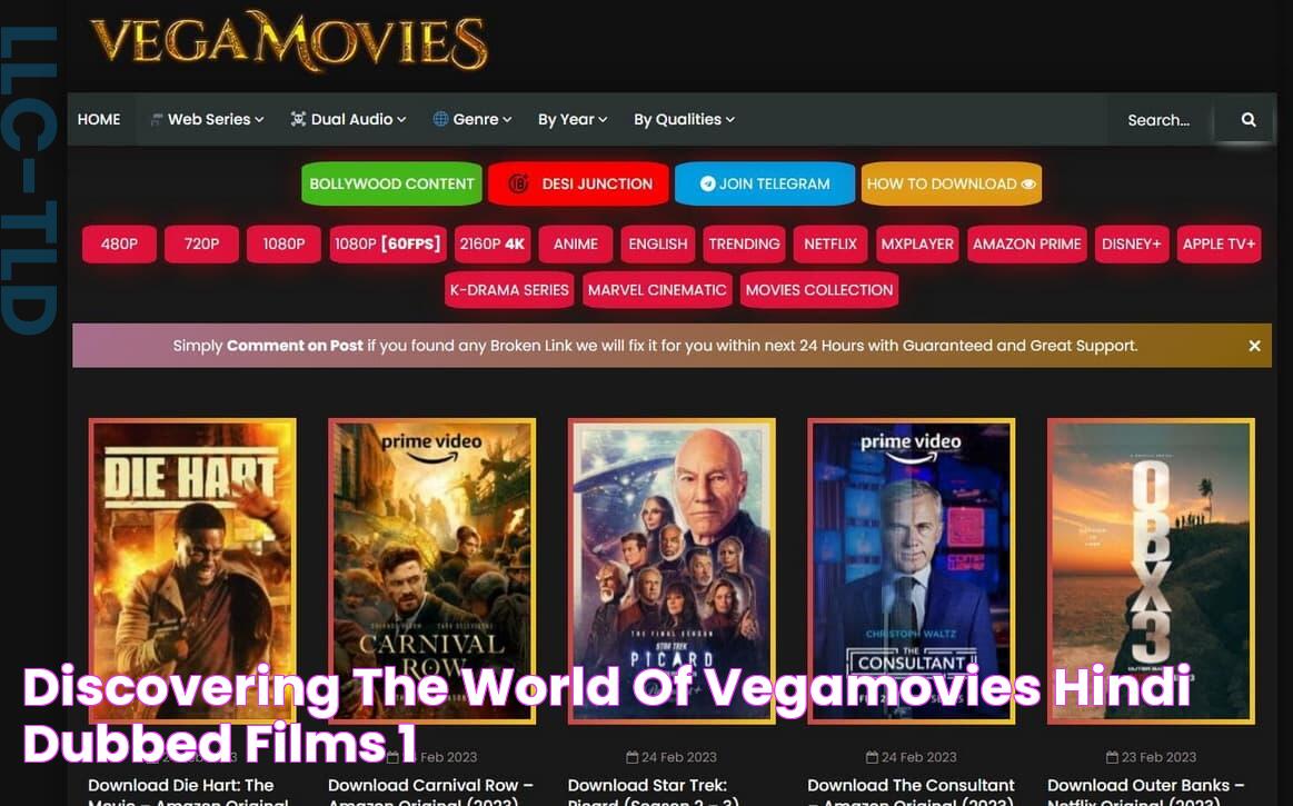 Explore The World Of Movies With Vega Movies.in