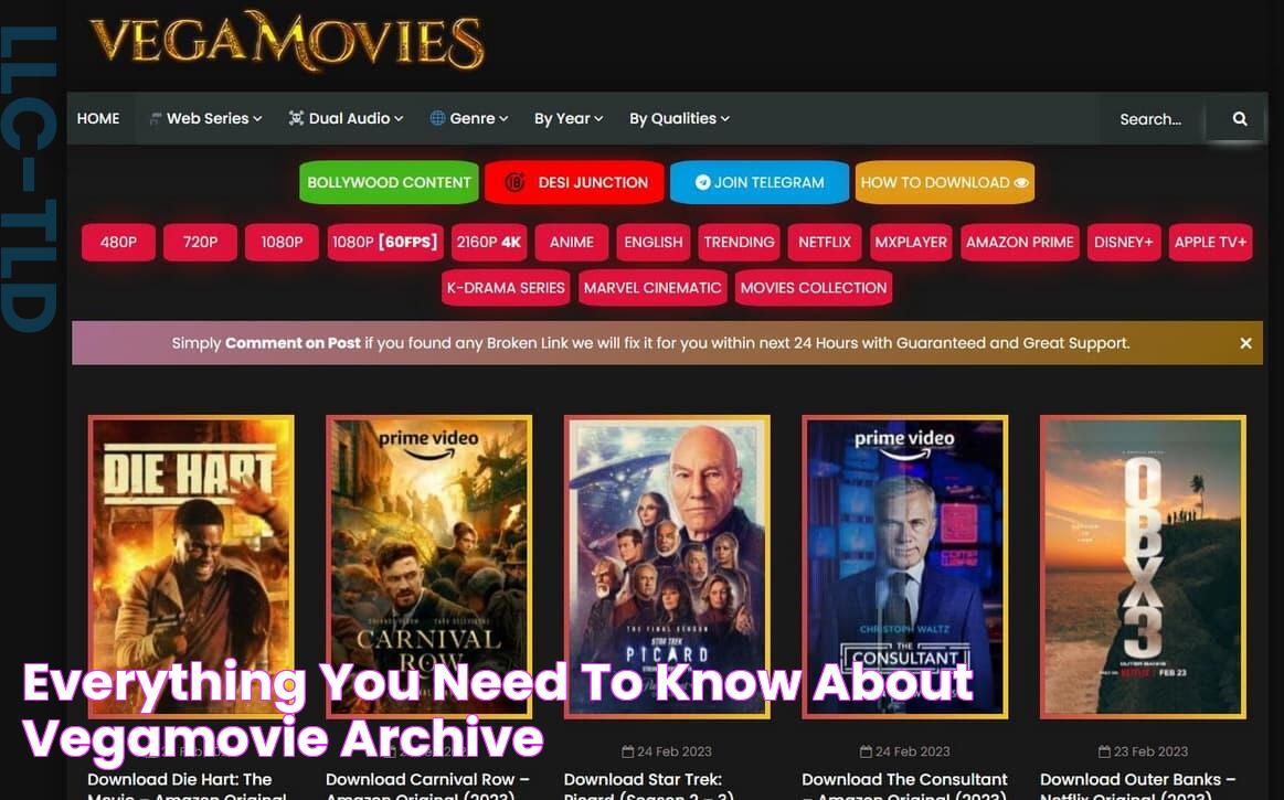 Everything You Need To Know About Vegamovie Archive