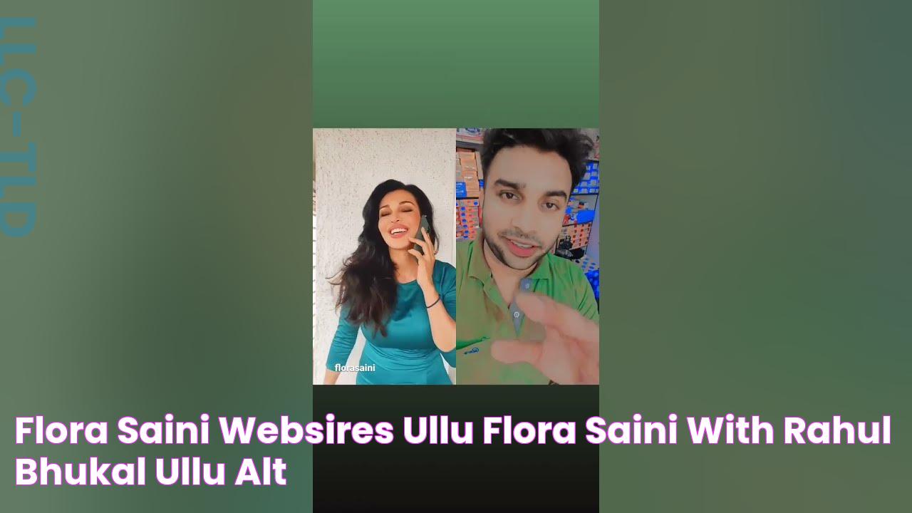 Flora Saini Websires Ullu // Flora Saini with Rahul Bhukal // Ullu Alt