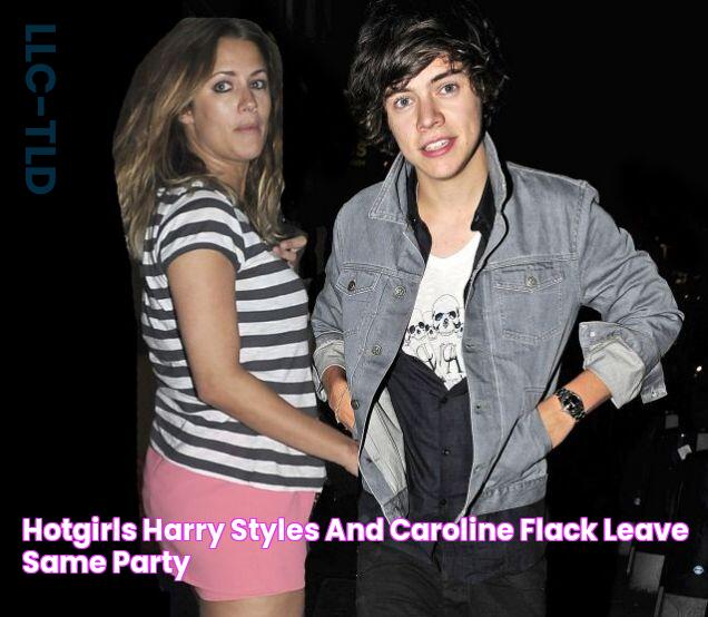 Hotgirls Harry Styles and Caroline Flack leave same party