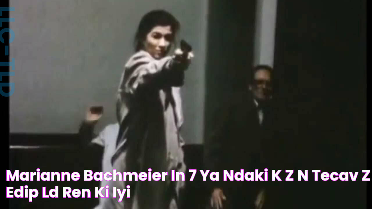 Marianne Bachmeier'in, 7 Yaşındaki Kızını Tecavüz Edip Öldüren Kişiyi