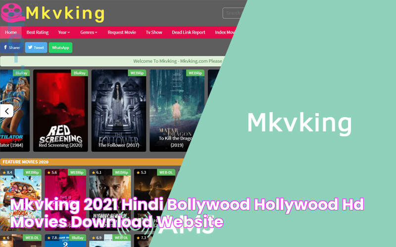 Mkvking 2021 Hindi, Bollywood & Hollywood HD Movies Download Website