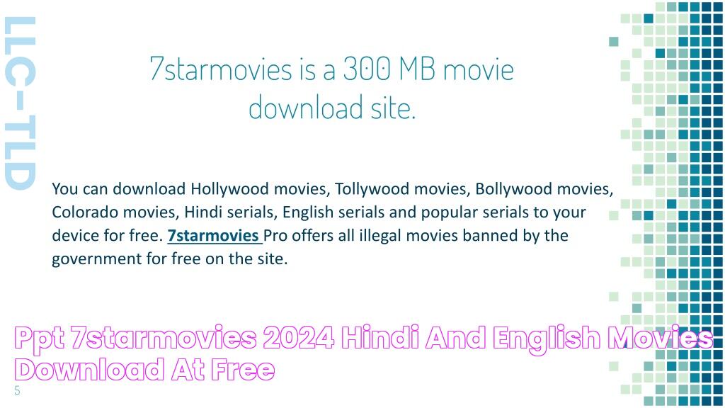 PPT 7starmovies 2024 Hindi and English Movies Download At Free