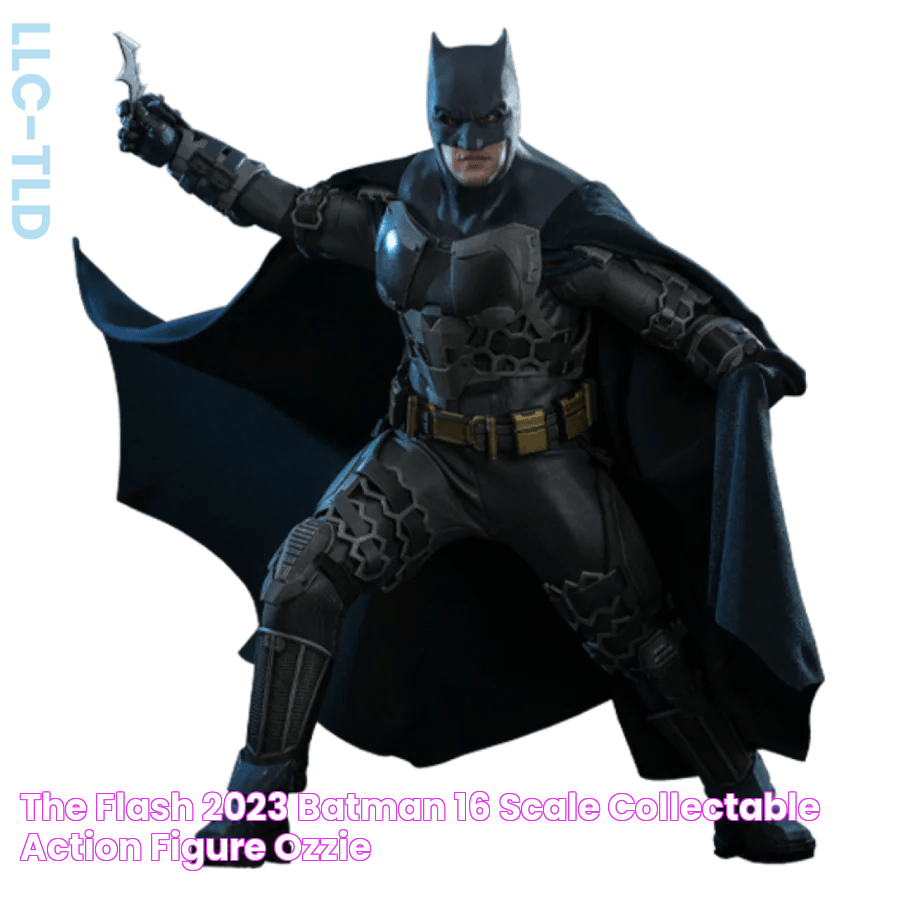 The Flash (2023) Batman 16 Scale Collectable Action Figure Ozzie