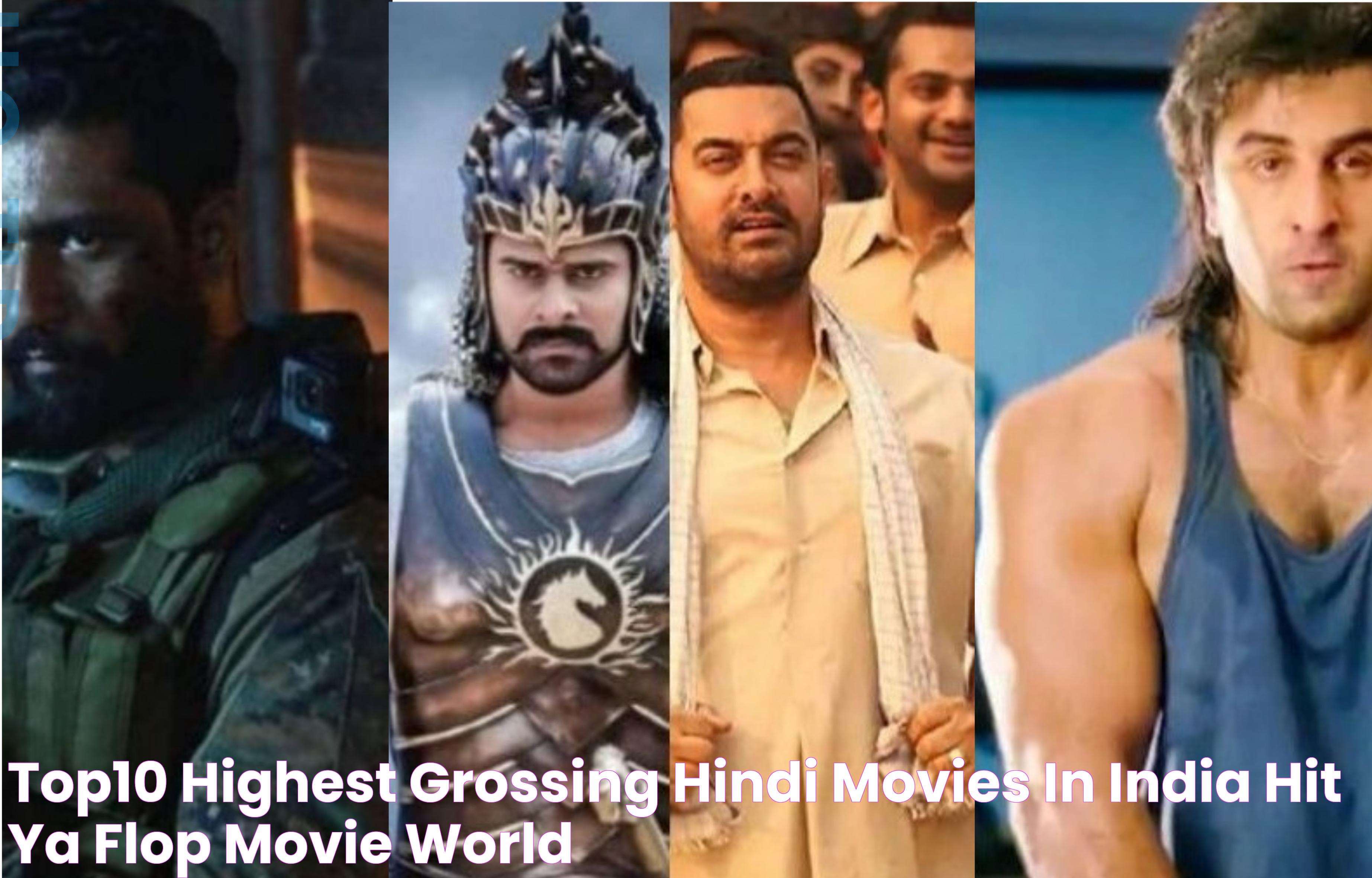 Top10 Highest Grossing Hindi Movies in India Hit ya Flop Movie world