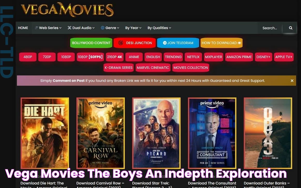 Vega Movies The Boys An InDepth Exploration