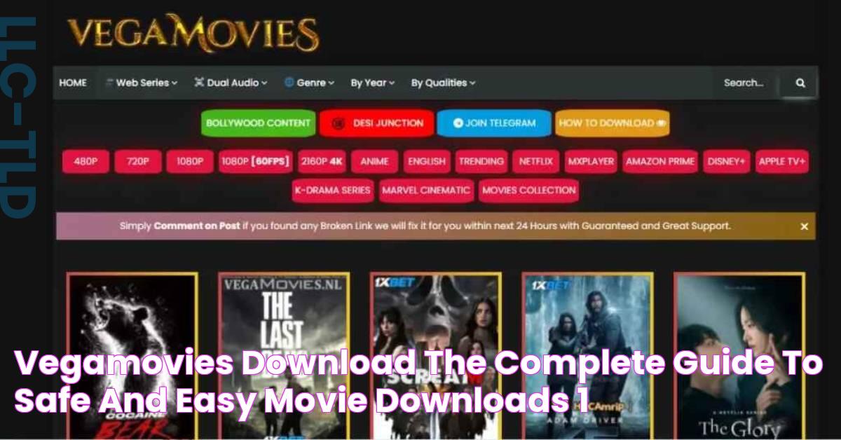 VegaMovies Download The Complete Guide To Safe And Easy Movie Downloads