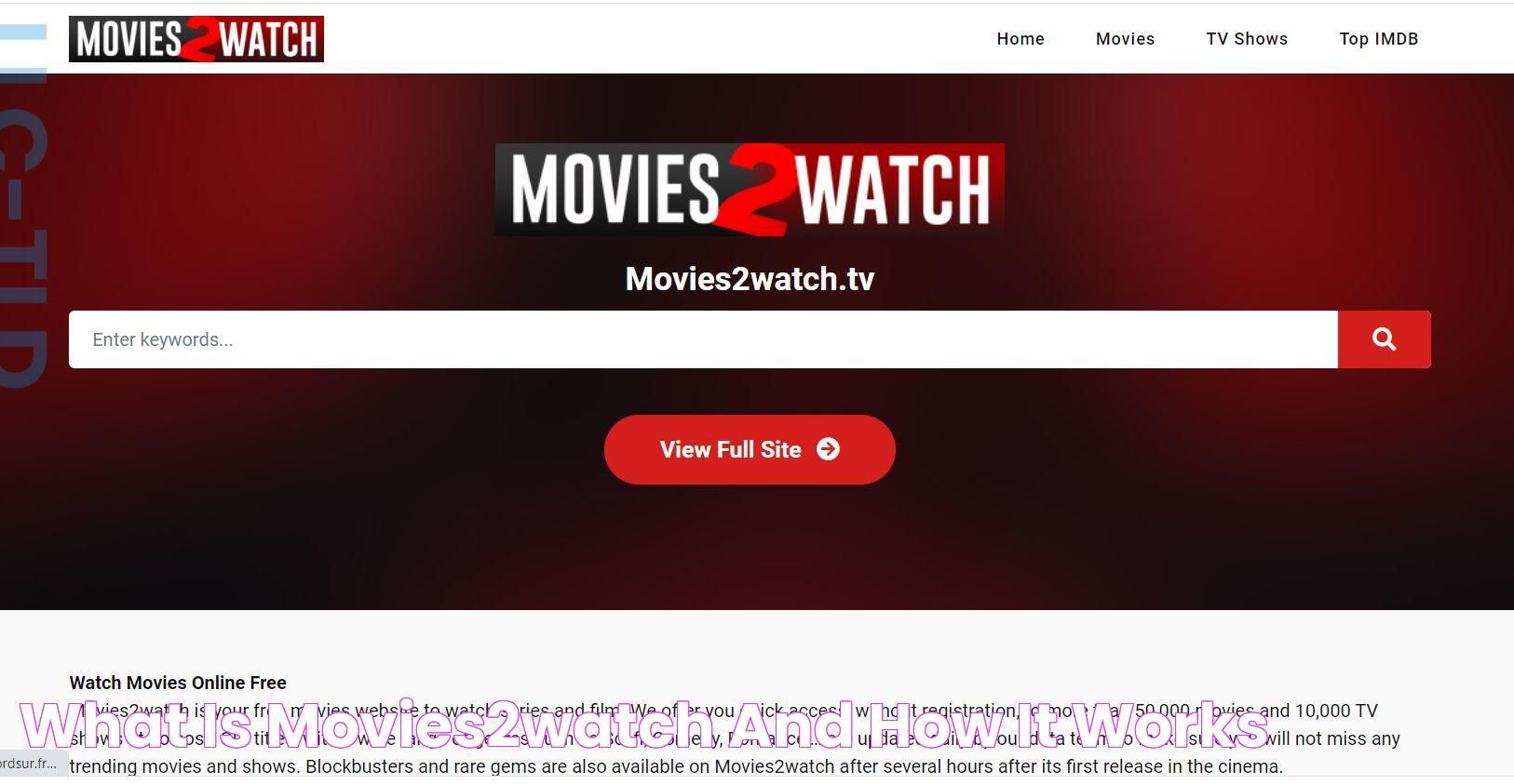 Top-rated Movies To Watch Online: Explore The Best Of Movies2Watch