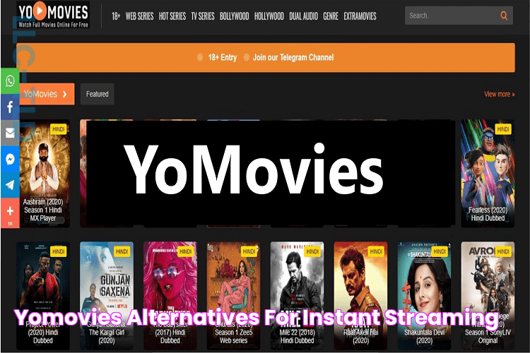 Yomovies Alternatives for Instant Streaming