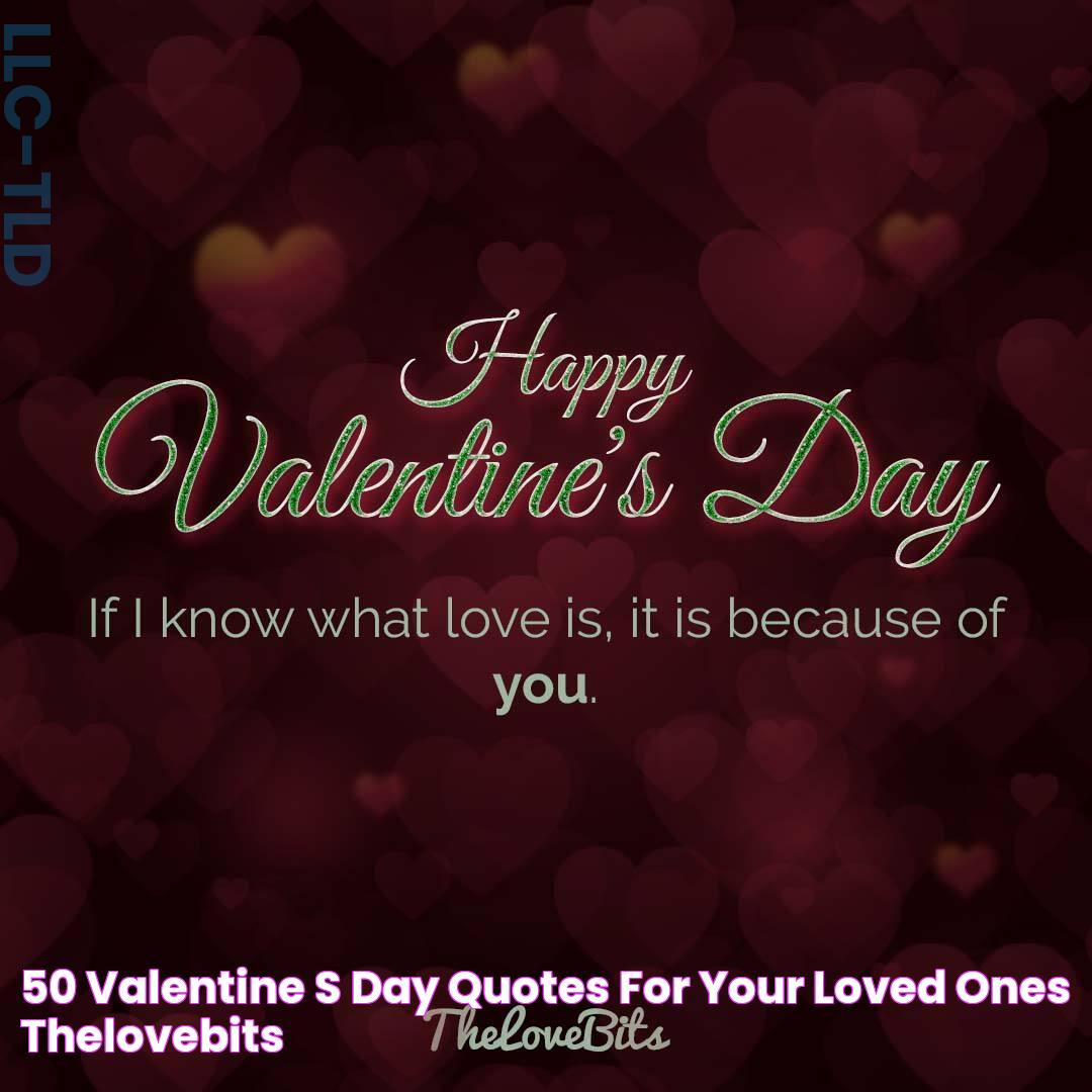 50 Valentine's Day Quotes for Your Loved Ones TheLoveBits