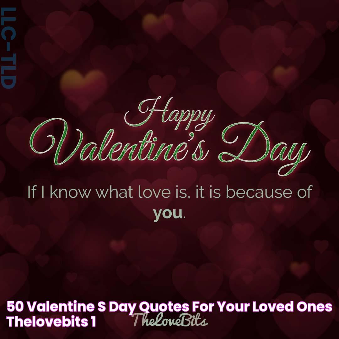 50 Valentine's Day Quotes for Your Loved Ones TheLoveBits