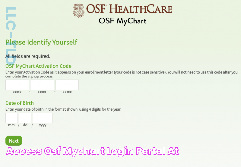 Access OSF MyChart Login Portal at