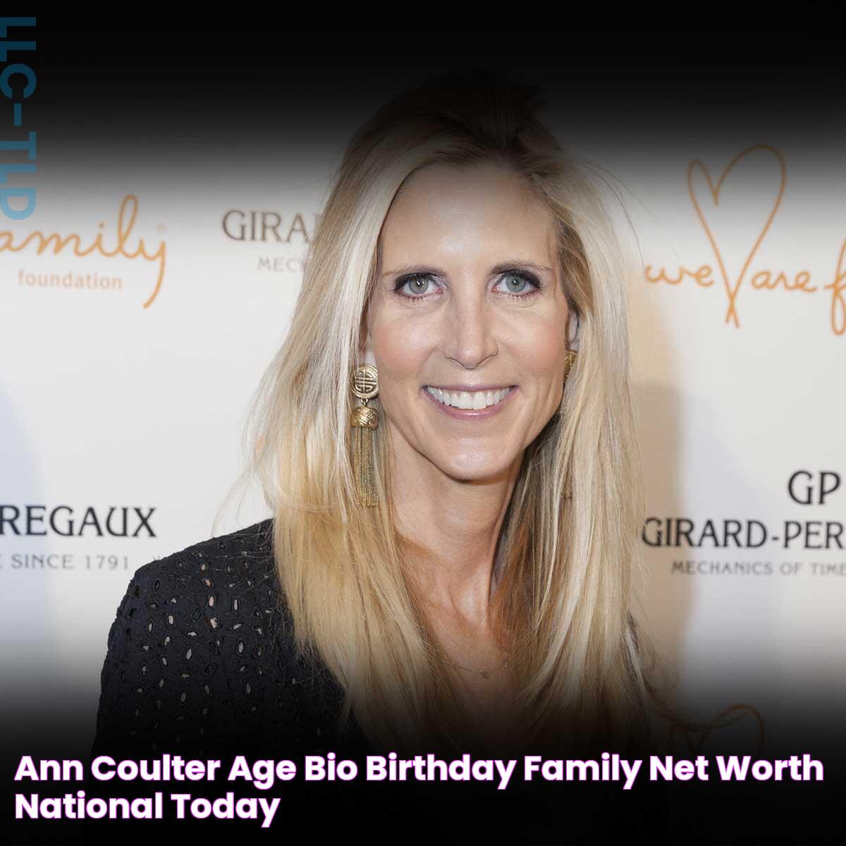 Ann Coulter Age, Bio, Birthday, Family, Net Worth National Today