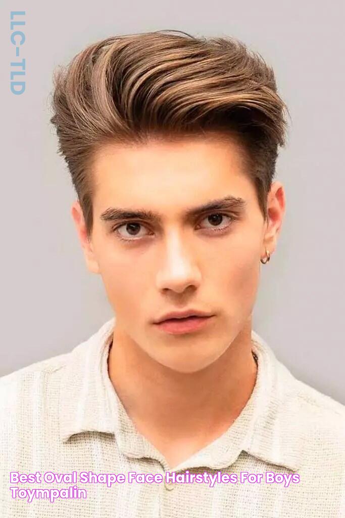 Best Oval Shape Face Hairstyles For Boys toympalin