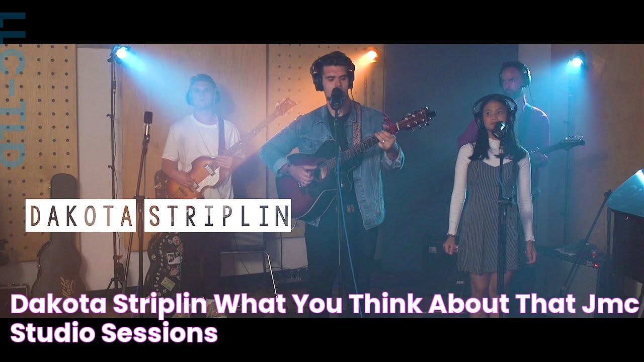 Dakota Striplin 'What You Think About That' JMC Studio Sessions