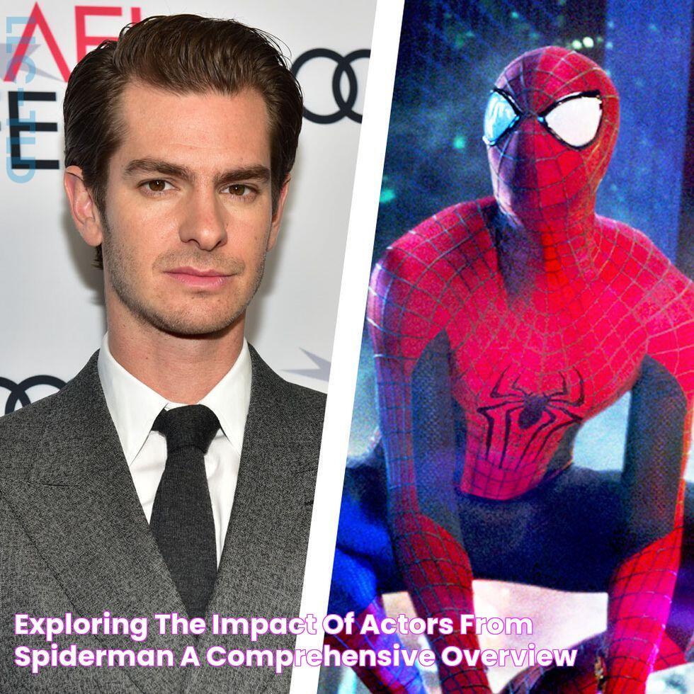 Exploring The Impact Of Actors From SpiderMan A Comprehensive Overview