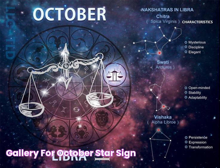 Gallery For > October Star Sign